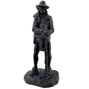 Vintage MONFORT Western Sculpture Native American Indian Figurine 10 Statue Rare